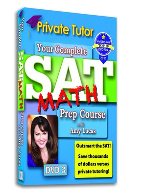 cover image of Private Tutor - Math DVD 3 - SAT Prep Course